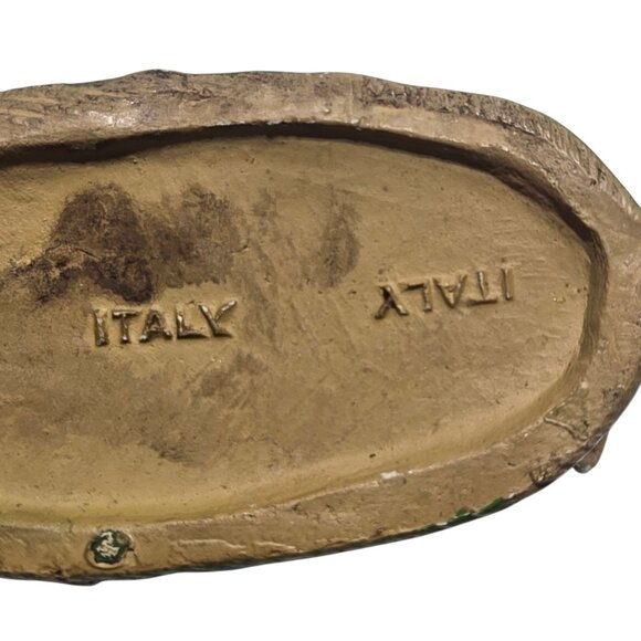 Vintage Ox Cow Figurine Made In Italy Nativity Scene Decoration Christmas - Picture 3 of 16